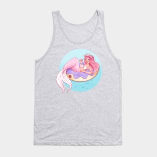 Pool party mermaid Tank Top